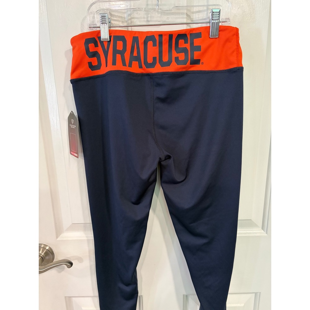 Woman's Colosseum Size Small Syracuse Orange Blue Leggings New NWT